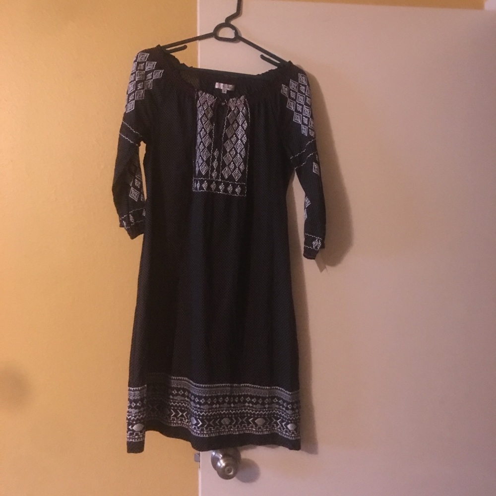 3 J Workshop embroidered dress. NEW WITH TAGS.